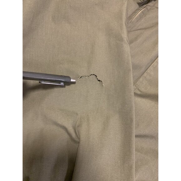 Vintage Mountn Prairie XL Game Bird Hunting Jacket Tan/Green Waterproof - Picture 10 of 10